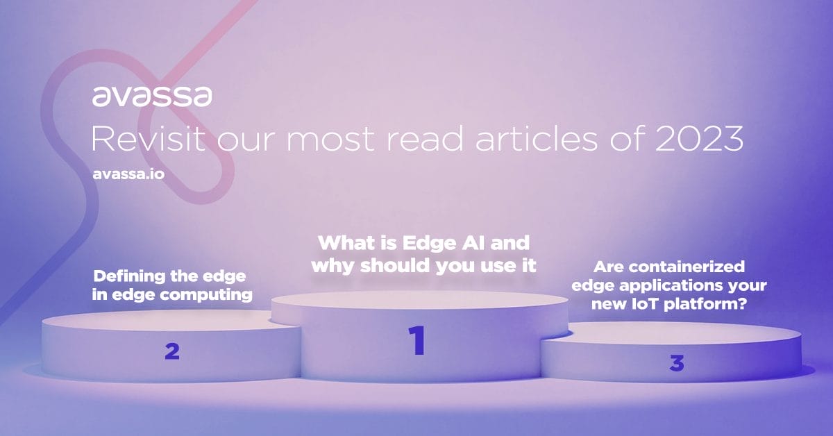A collection of the most-read articles of 2023 on edge orchestration, reflecting key insights and knowledge from the past year.