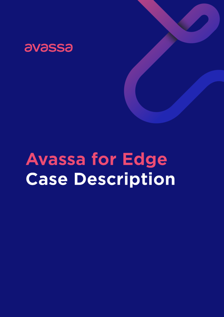Avassa for Edge Case Description cover. Text reads: Avassa for Edge Case Description.