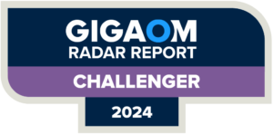 GigaOm Radar Report Challenger 2024 badge, validating Avassa's expertise.